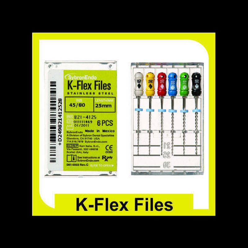 K Flex Files Sybron Endo - Dentalmart