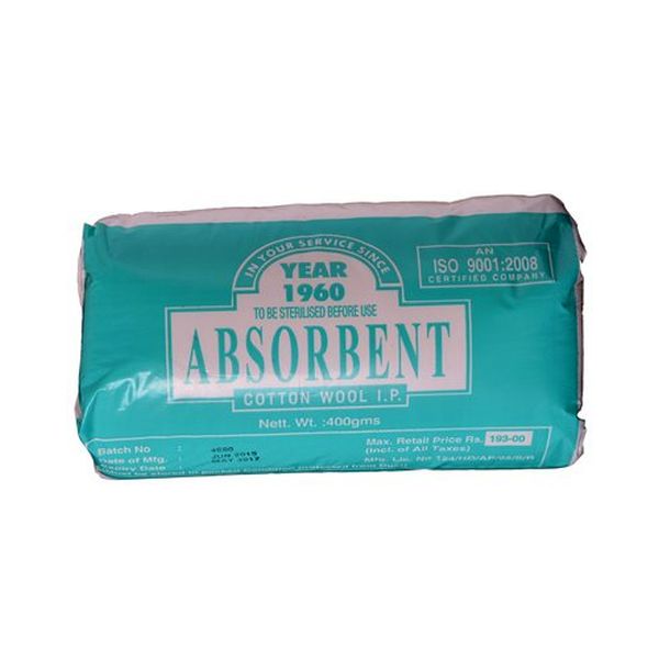 Absorbent Cotton Wool, Usage: Clinical