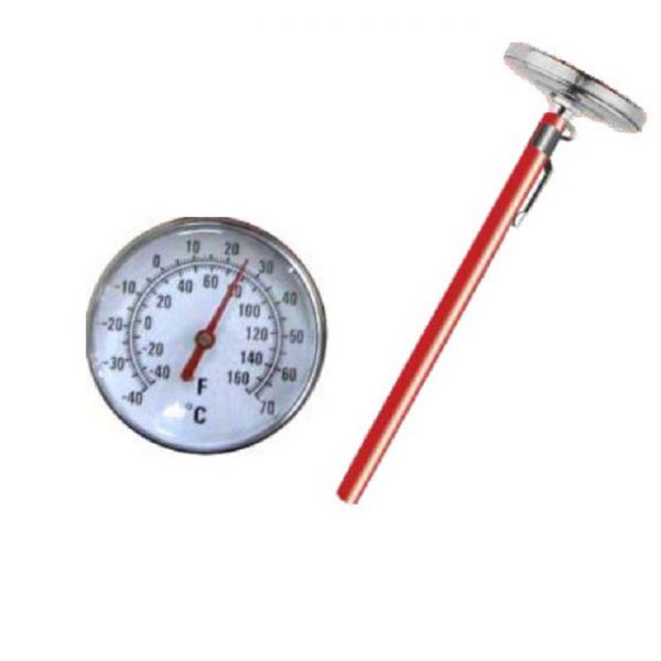 Dial thermometer for ham