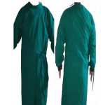 Double flap cotton surgical gown 500x500